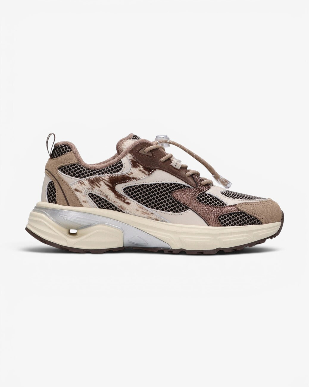 DAMES SPORTIEVE VETERSCHO-Brons combi kleur