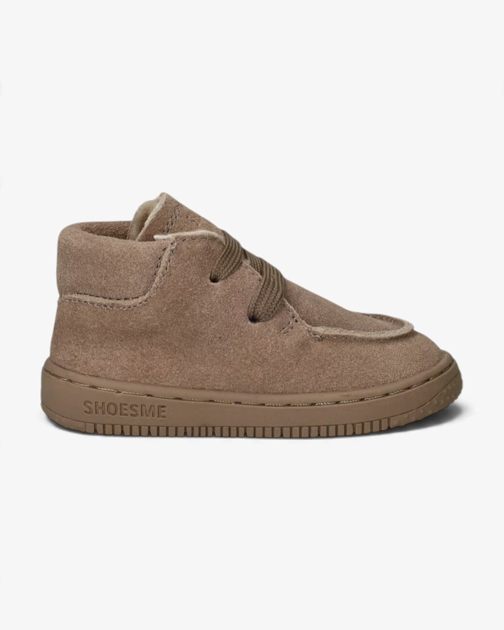 Unisex kids-Beige suède/nubuck