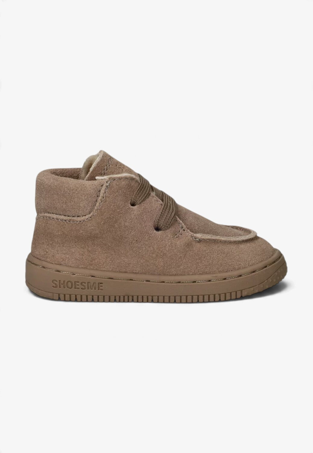 Unisex kids-Beige suède/nubuck