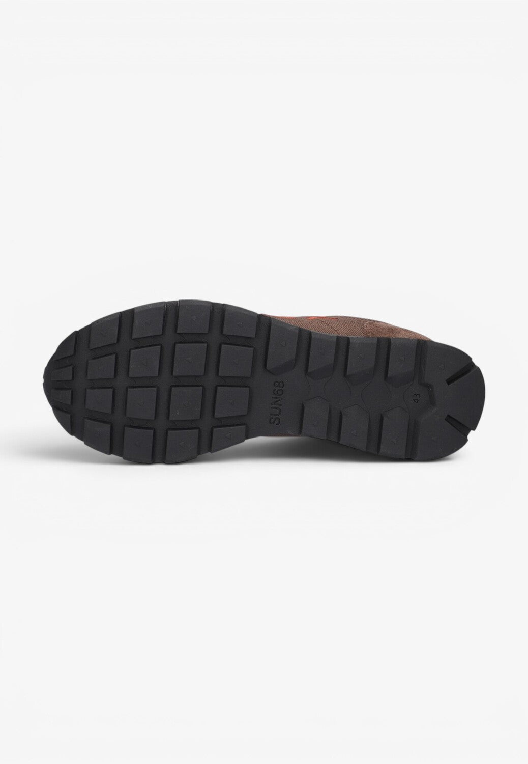 Heren veterschoenen-Bruin combi kleur