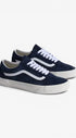 DAMES SPORTIEVE VETERSCHO-Blauw suède/nubuck