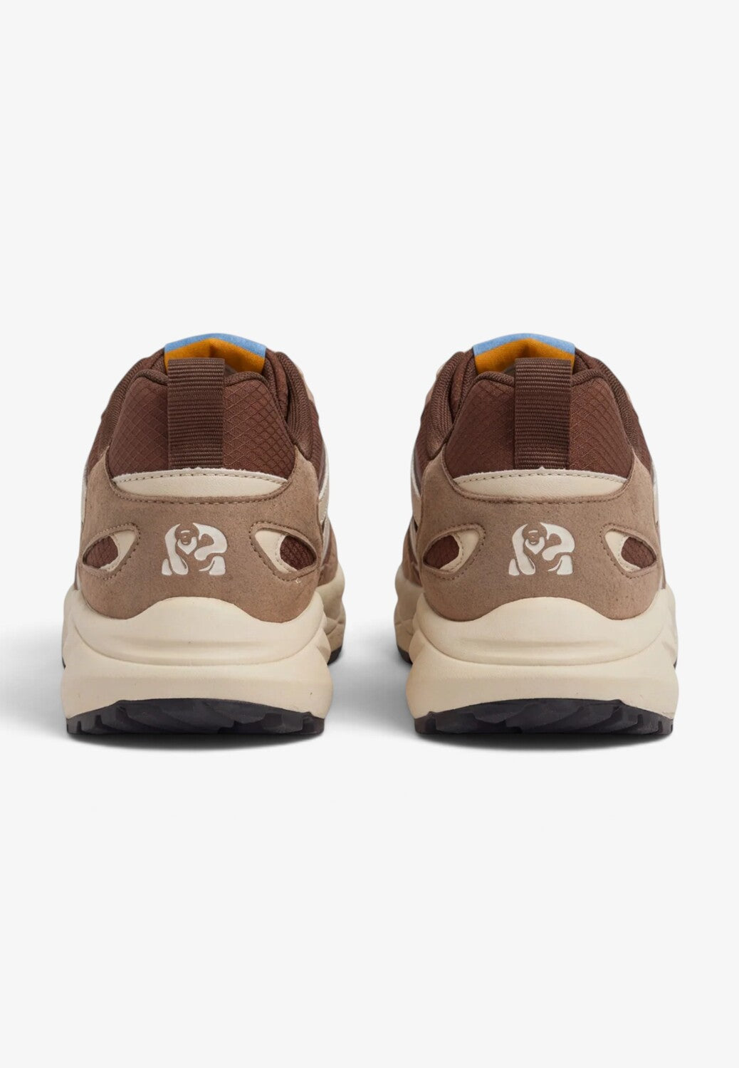 DAMES SPORTIEVE VETERSCHO-Bruin combi kleur