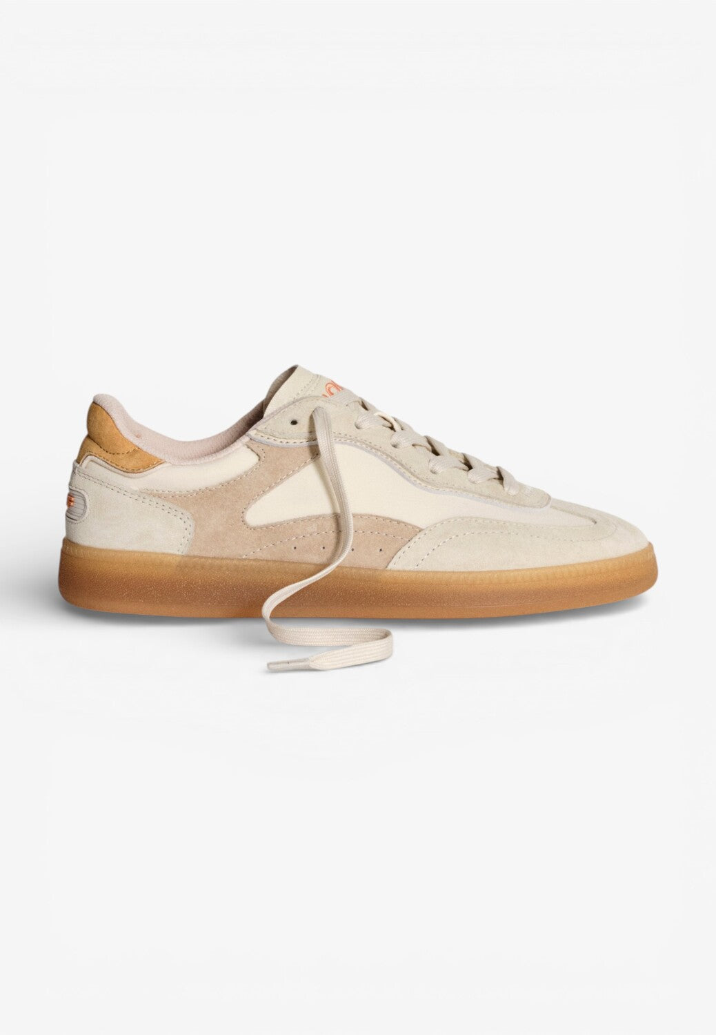 DAMES SPORTIEVE VETERSCHO-Beige suède/nubuck