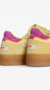 DAMES SPORTIEVE VETERSCHO-Geel suède/nubuck