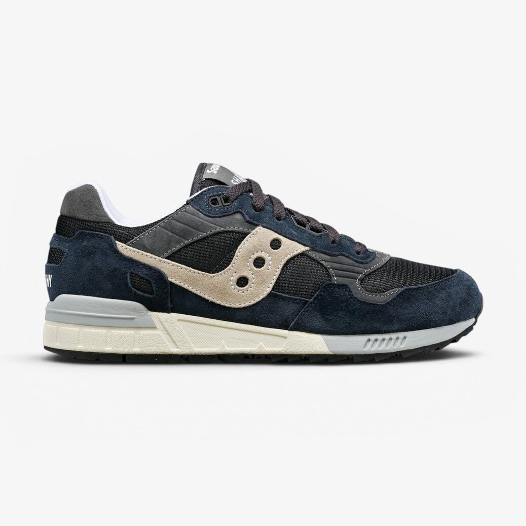 Heren veterschoenen-Blauw suède/nubuck