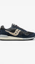 Heren veterschoenen-Blauw suède/nubuck
