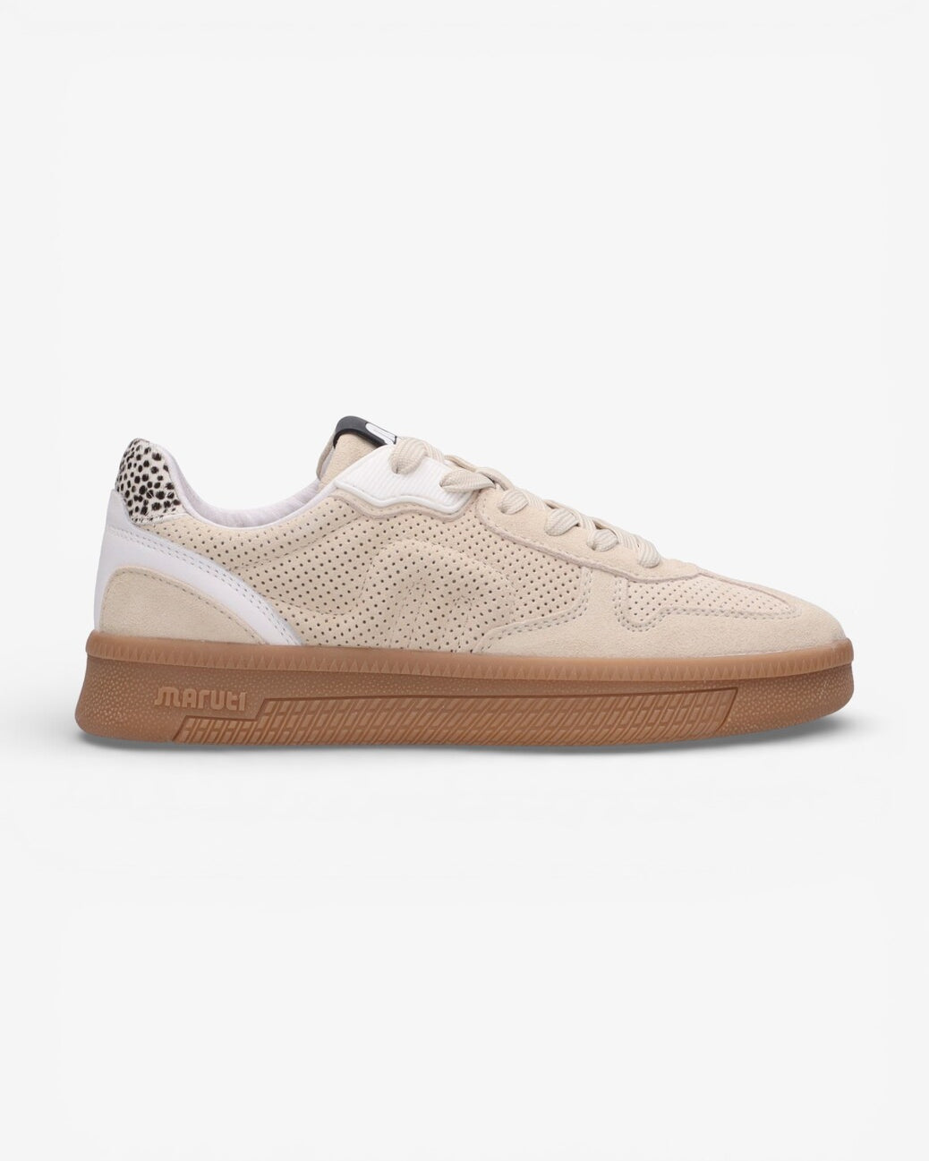 DAMES SPORTIEVE VETERSCHO-Beige suède/nubuck