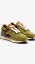 DAMES SPORTIEVE VETERSCHO-Groen suède/nubuck