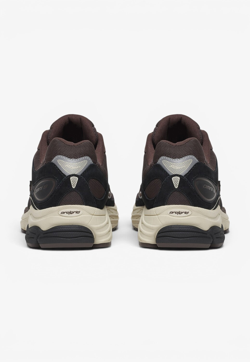 Unisex sneakers-Bruin combi kleur