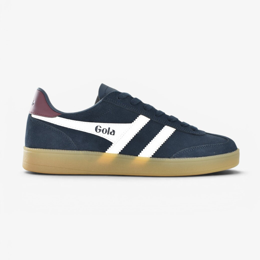Heren veterschoenen-Blauw combi kleur