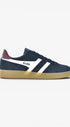 Heren veterschoenen-Blauw combi kleur