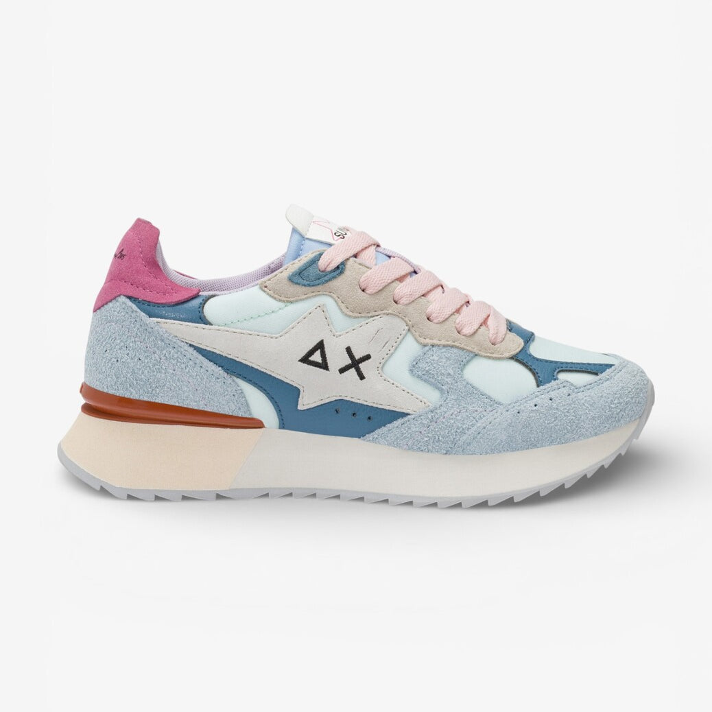 DAMES SPORTIEVE VETERSCHO-Blauw combi kleur
