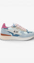 DAMES SPORTIEVE VETERSCHO-Blauw combi kleur