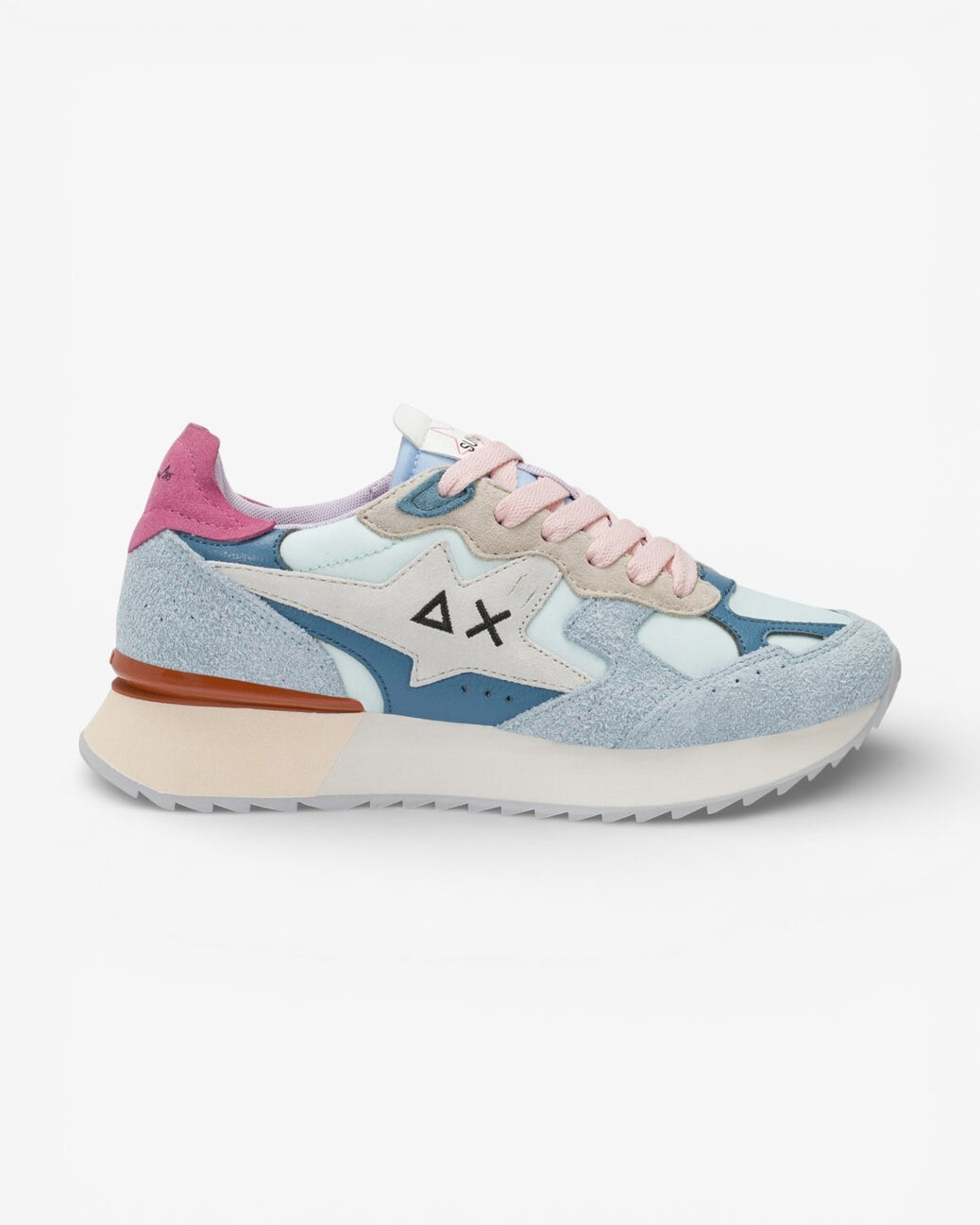 DAMES SPORTIEVE VETERSCHO-Blauw combi kleur
