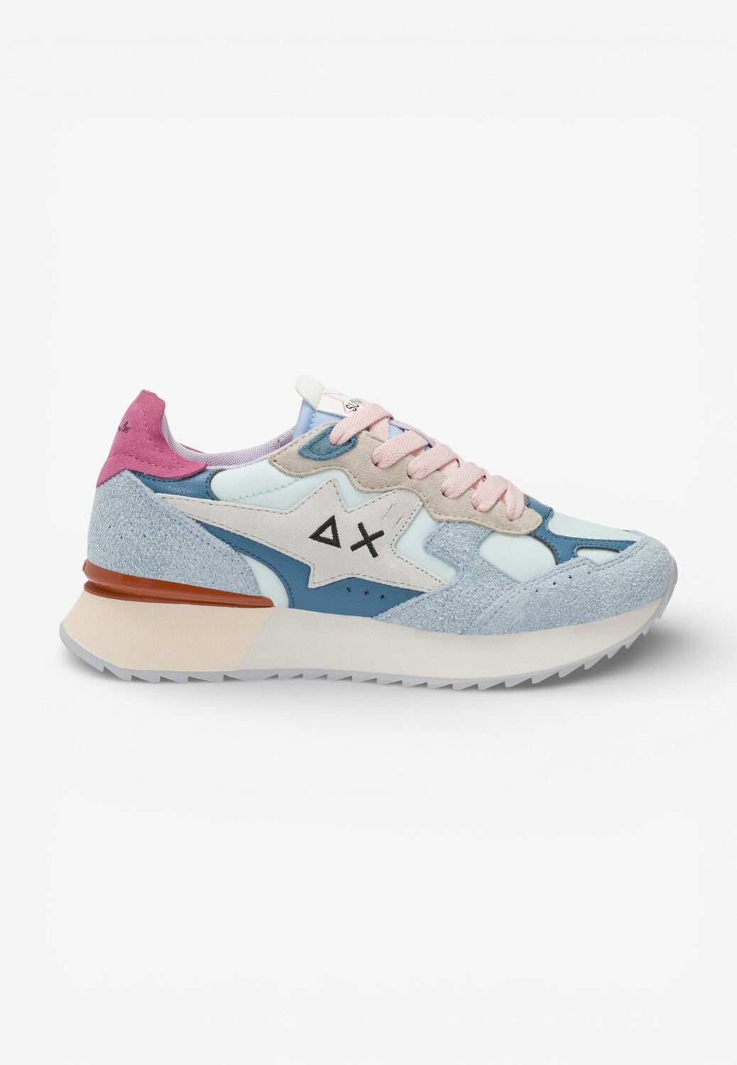 DAMES SPORTIEVE VETERSCHO-Blauw combi kleur