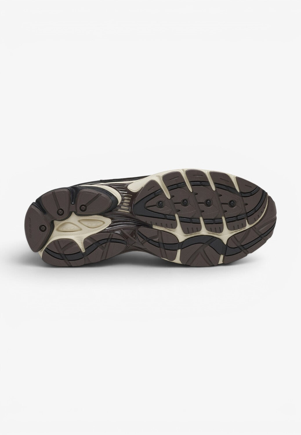 Unisex sneakers-Bruin combi kleur