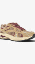 DAMES SPORTIEVE VETERSCHO-Rood suède/nubuck