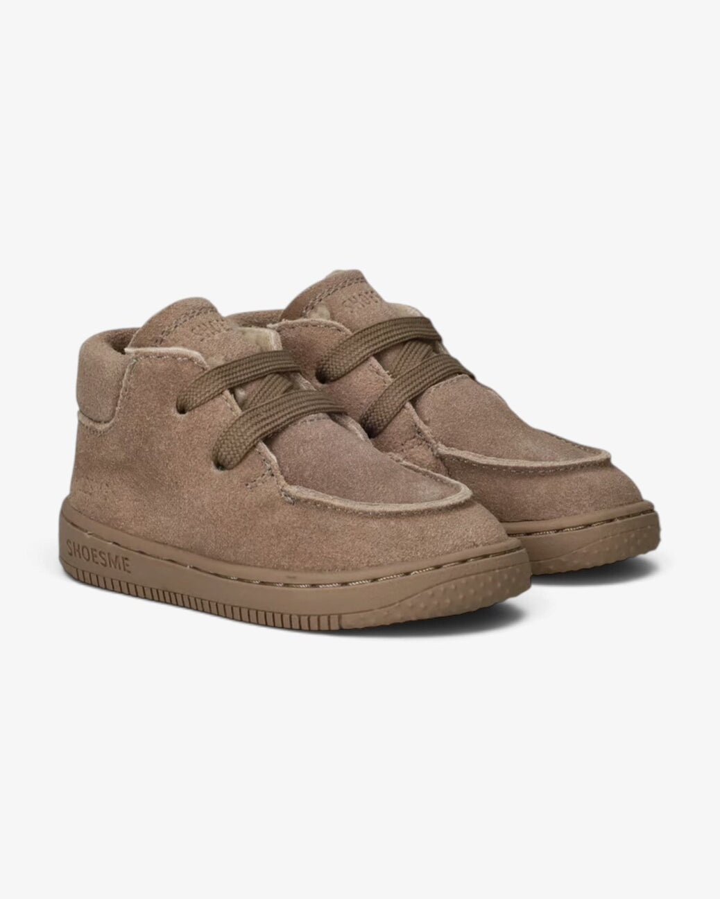 Unisex kids-Beige suède/nubuck