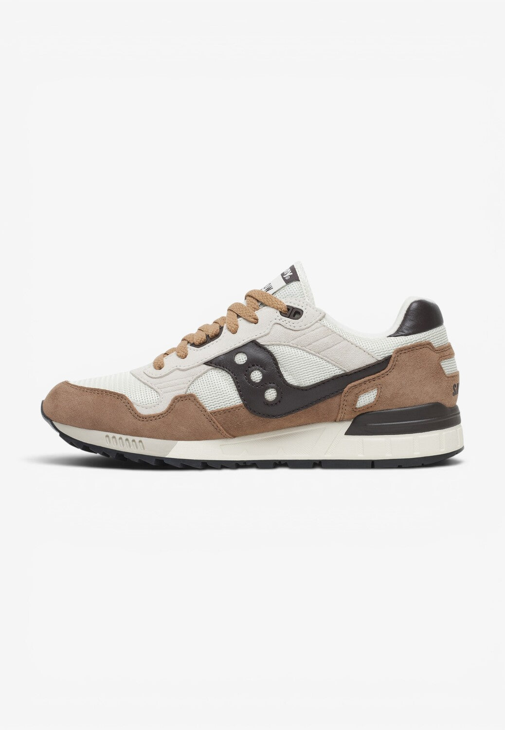 Unisex sneakers-Bruin suède