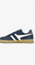 Heren veterschoenen-Blauw combi kleur