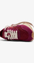 DAMES SPORTIEVE VETERSCHO-Rood suède/nubuck