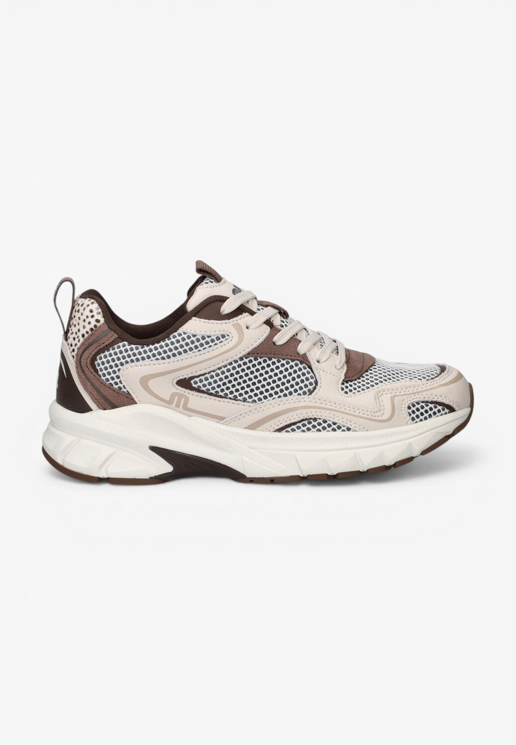 DAMES SPORTIEVE VETERSCHO-Beige combi kleur