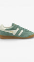 DAMES SPORTIEVE VETERSCHO-Groen suède/nubuck