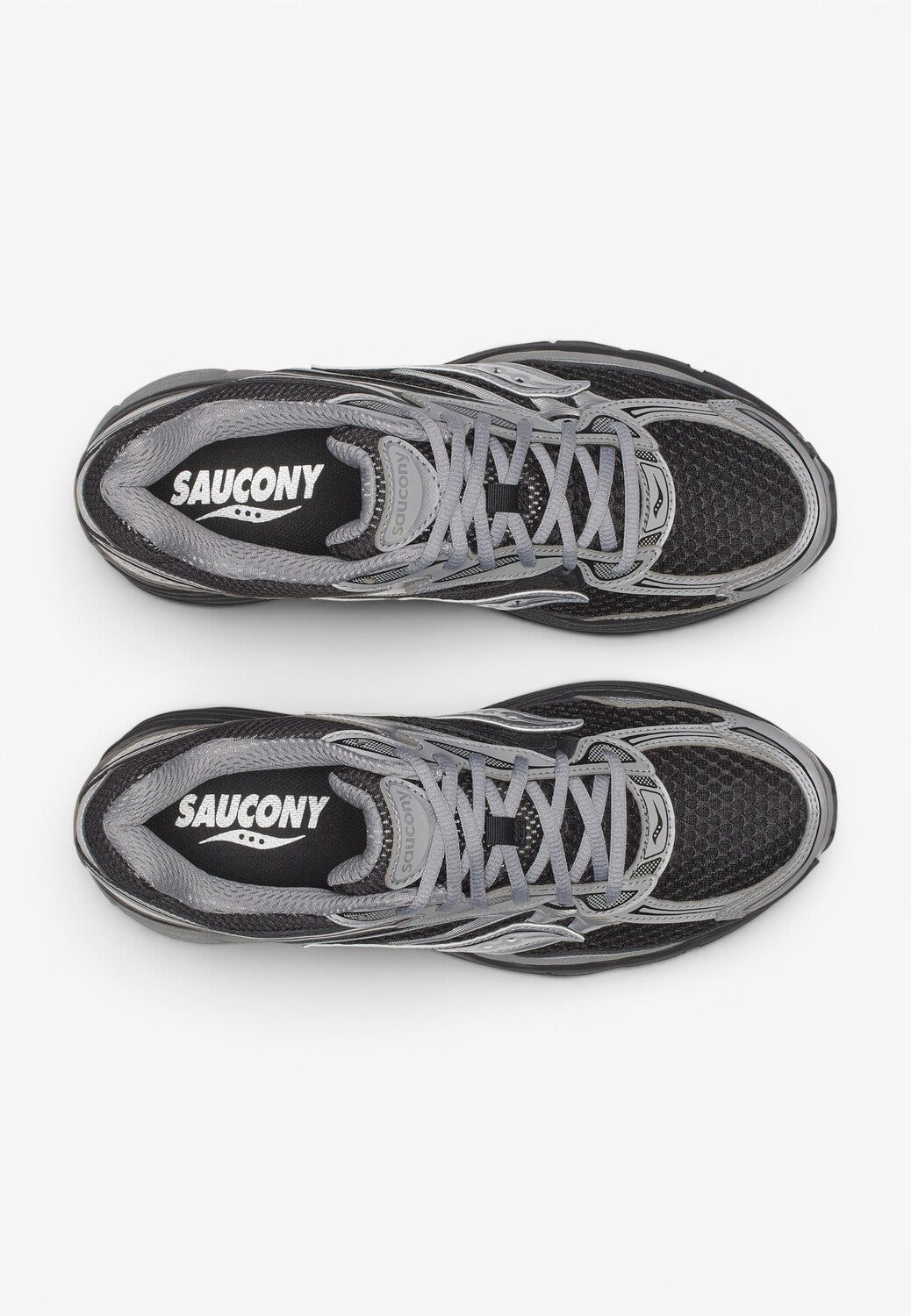 Heren veterschoenen-Zwart combi kleur