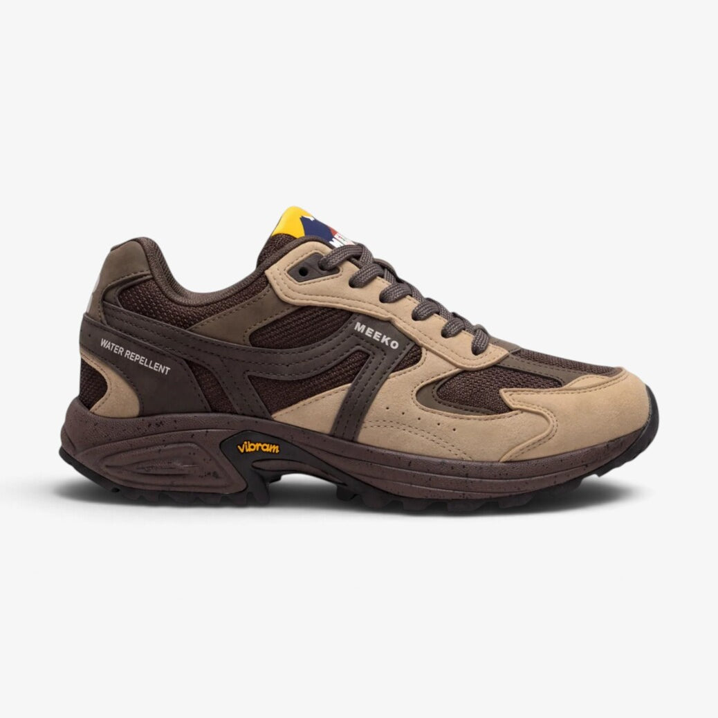 Unisex sneakers-Beige combi kleur