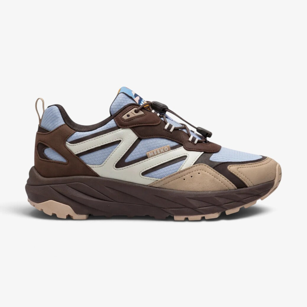 Unisex sneakers-Beige suède/nubuck
