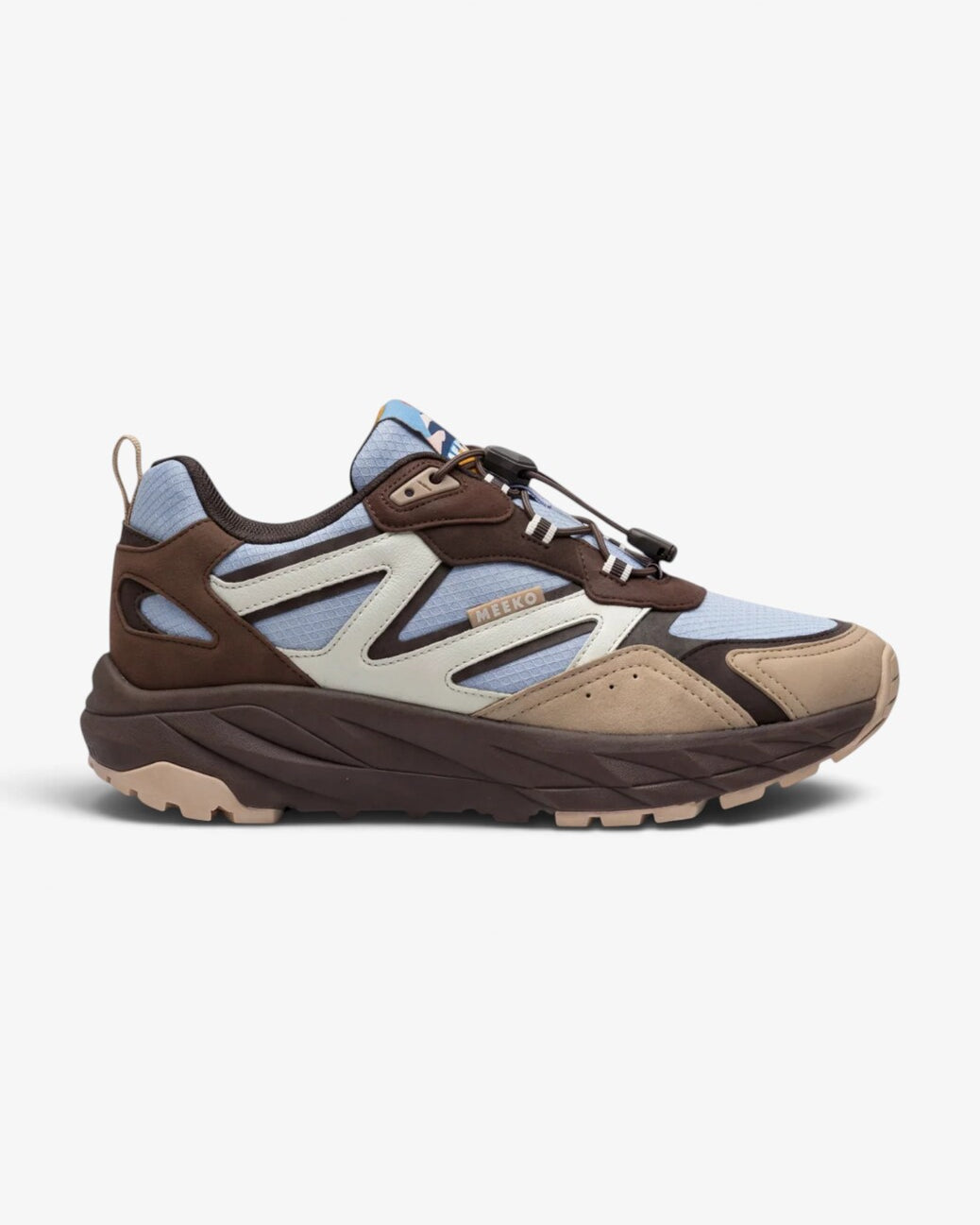 Unisex sneakers-Beige suède/nubuck