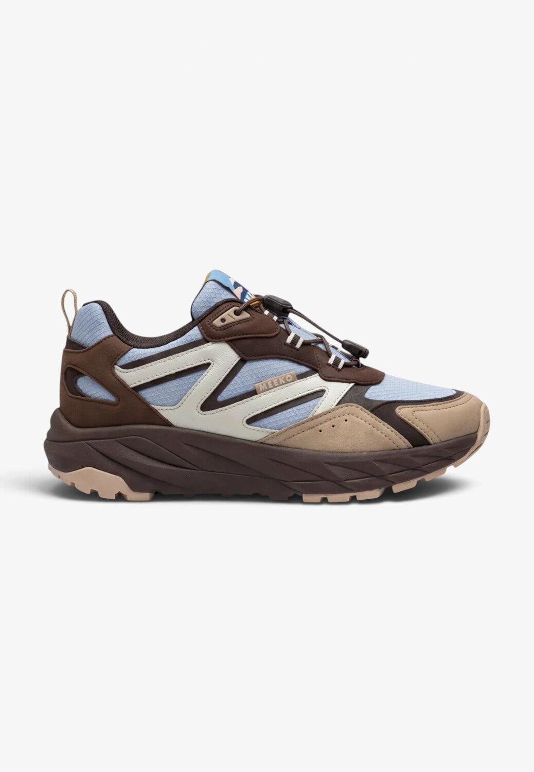 Unisex sneakers-Beige suède/nubuck