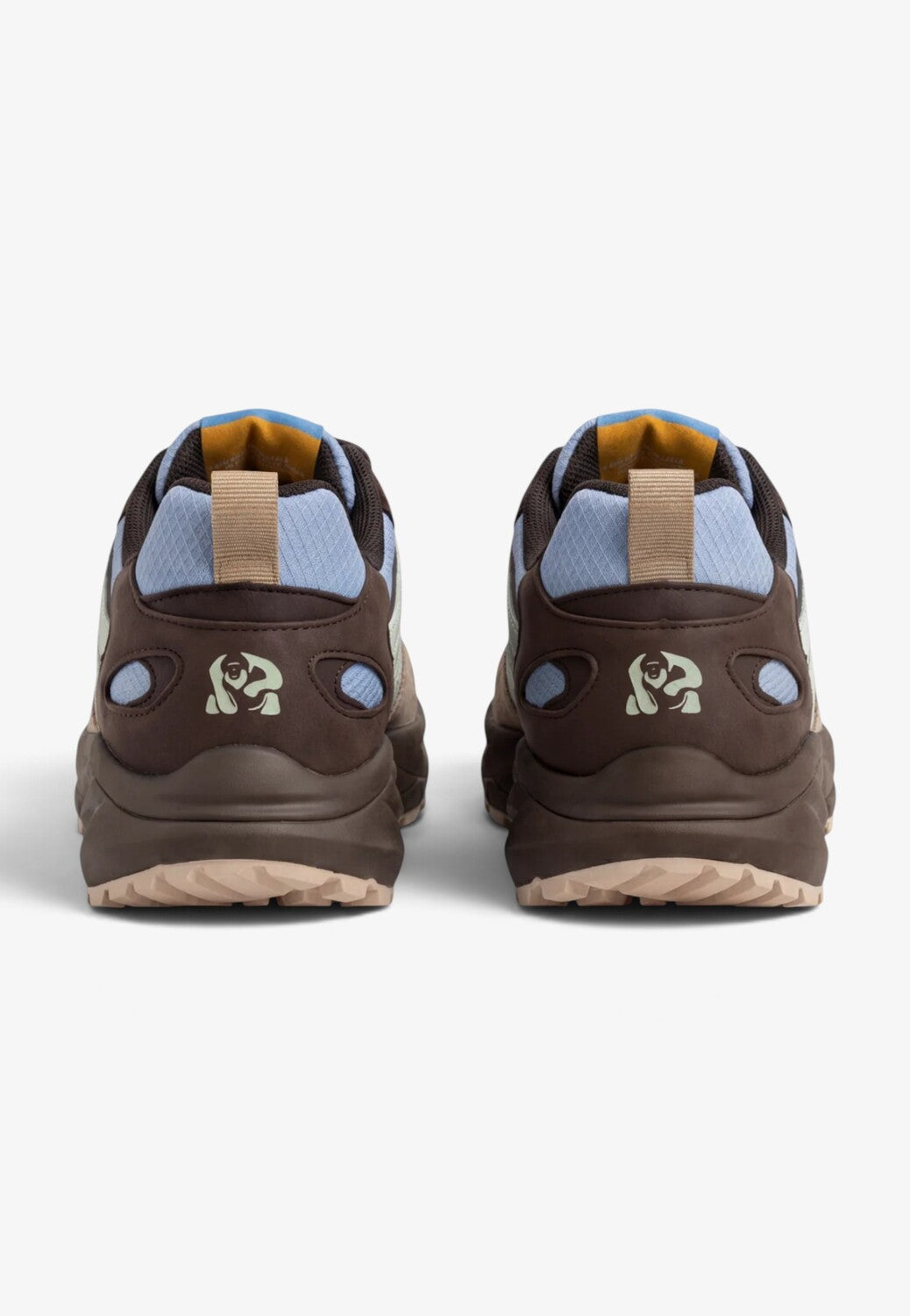 Unisex sneakers-Beige suède/nubuck