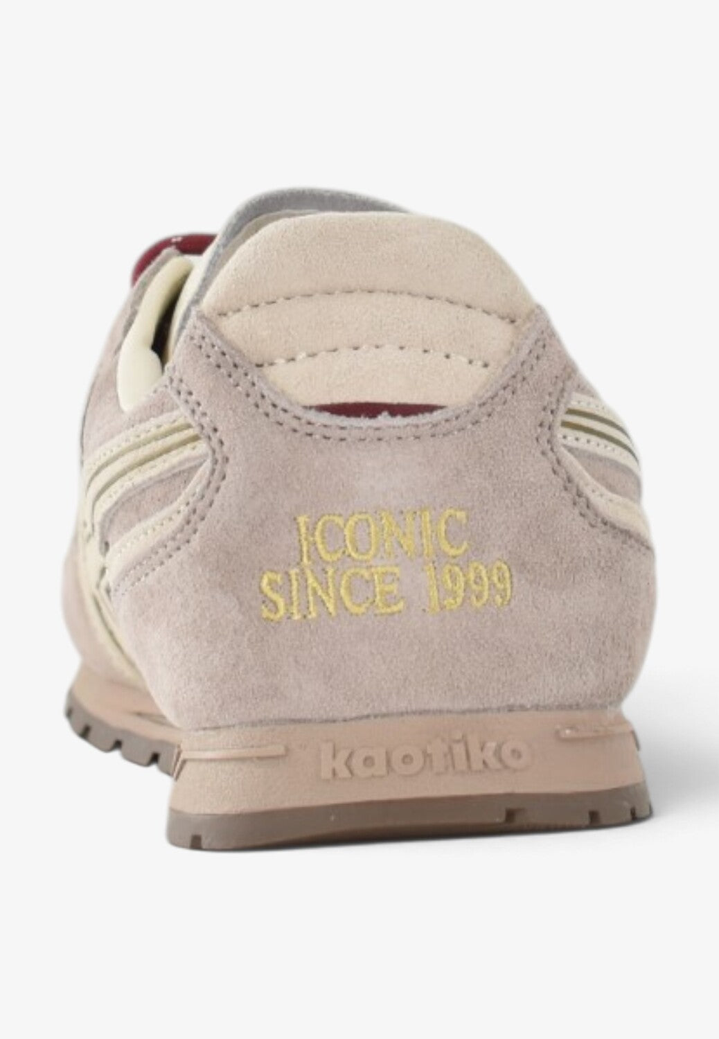 DAMES SPORTIEVE VETERSCHO-Beige suède/nubuck