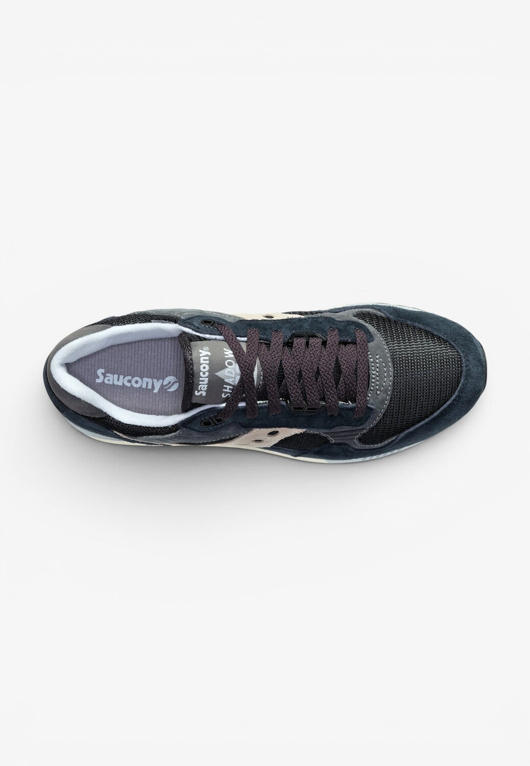 Heren veterschoenen-Blauw suède/nubuck