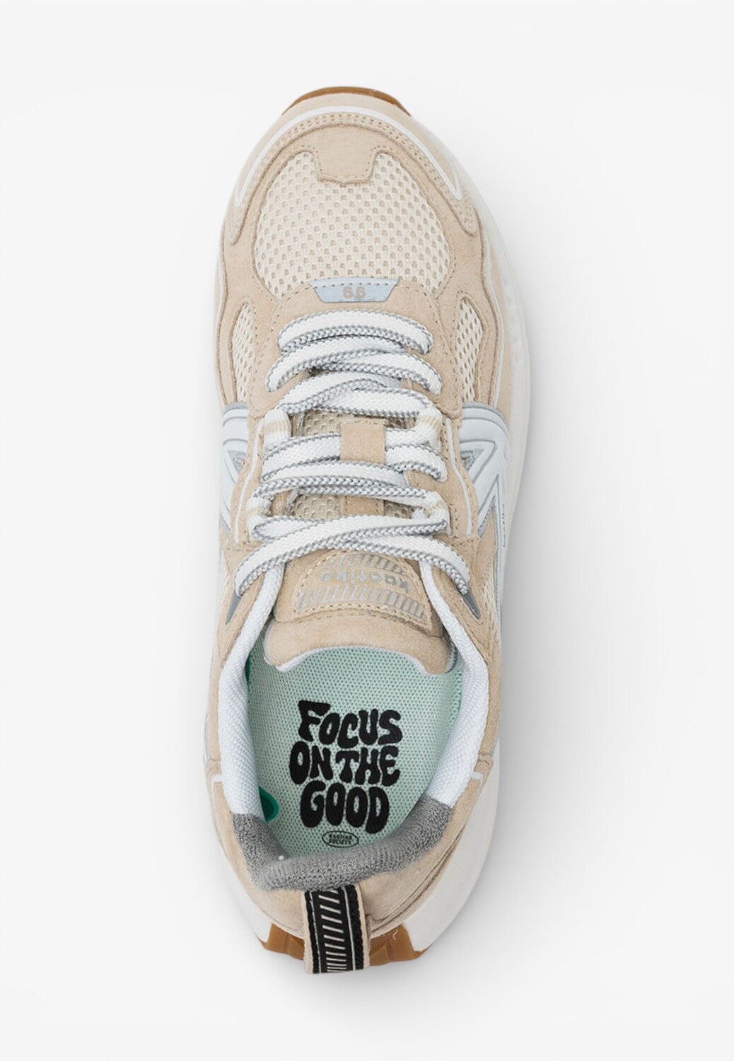 DAMES SPORTIEVE VETERSCHO-Beige combi kleur