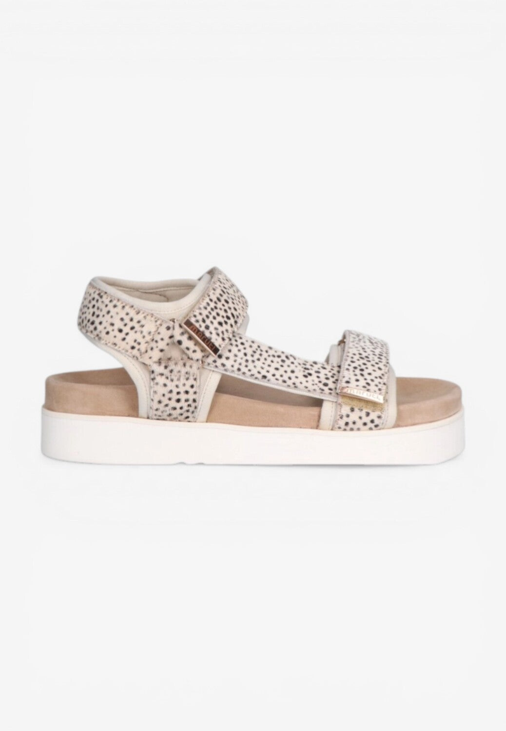 DAMES OPEN SCHOENEN-Beige combi kleur