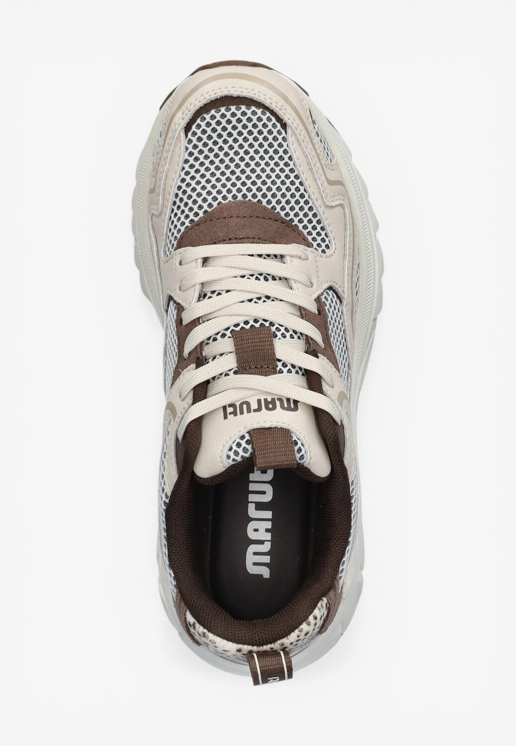 DAMES SPORTIEVE VETERSCHO-Beige combi kleur