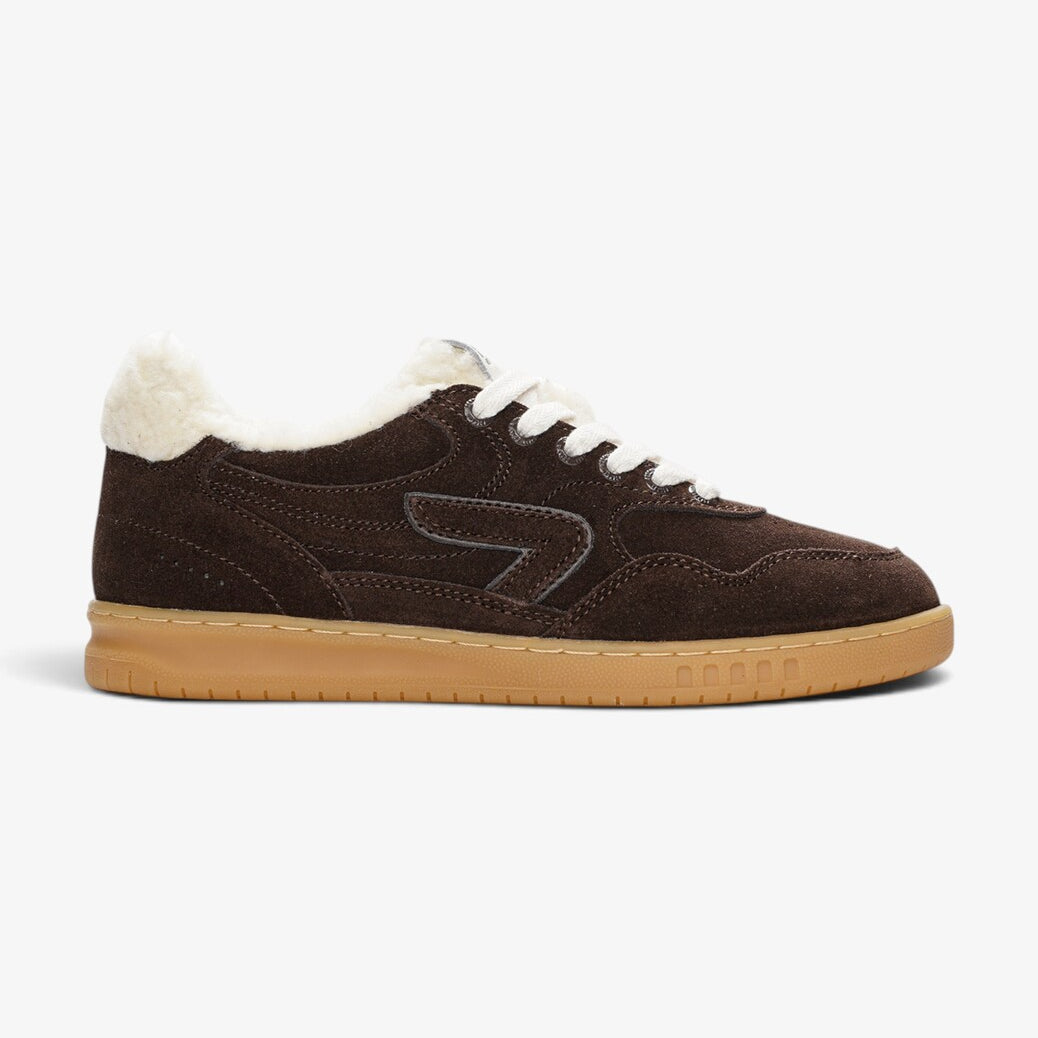 DAMES SPORTIEVE VETERSCHO-Bruin combi kleur