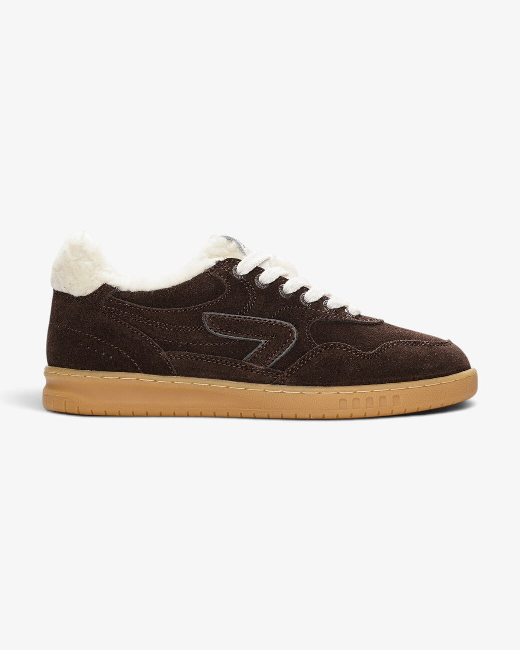DAMES SPORTIEVE VETERSCHO-Bruin combi kleur