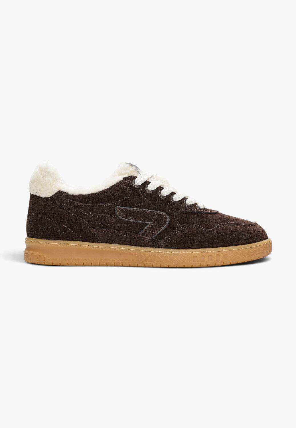 DAMES SPORTIEVE VETERSCHO-Bruin combi kleur