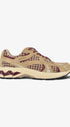 DAMES SPORTIEVE VETERSCHO-Rood suède/nubuck