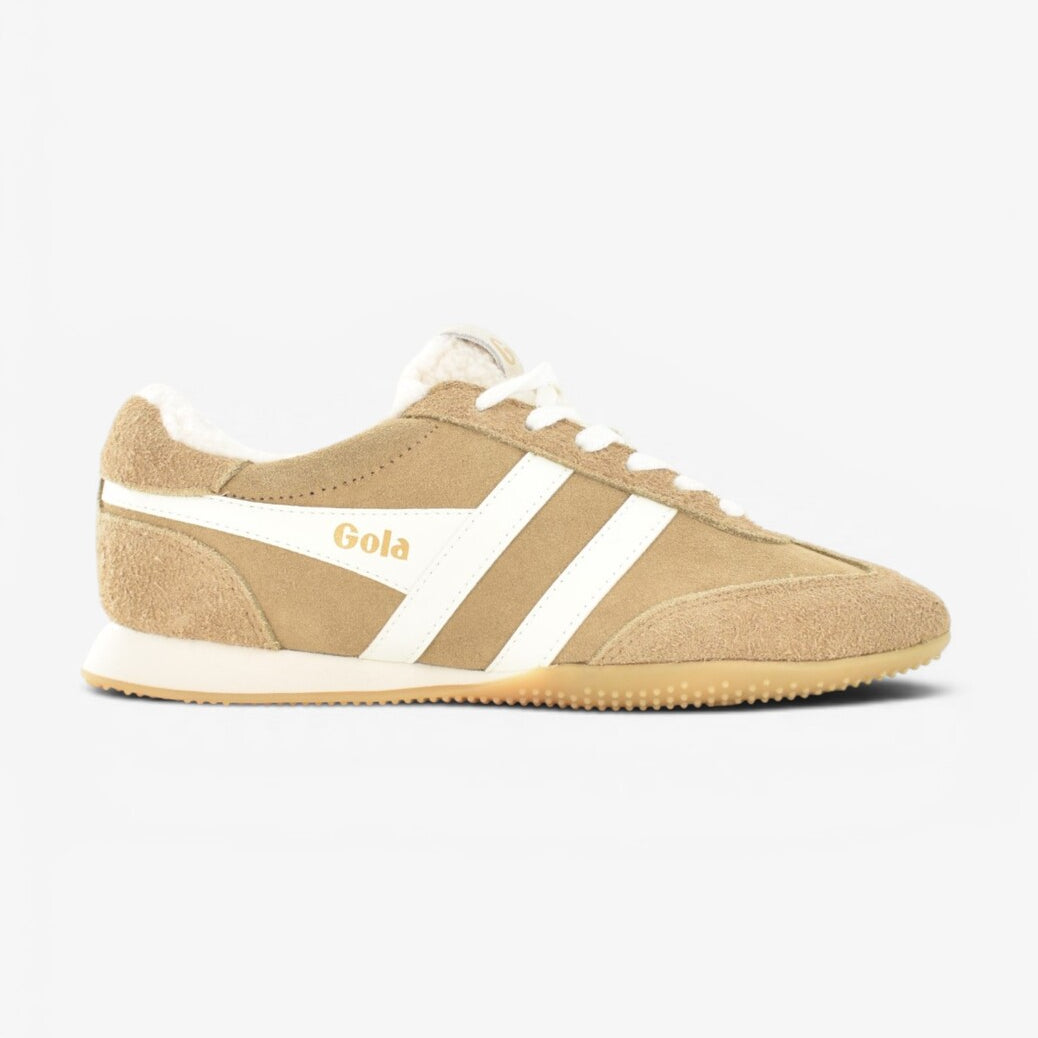 DAMES SPORTIEVE VETERSCHO-Beige suède/nubuck