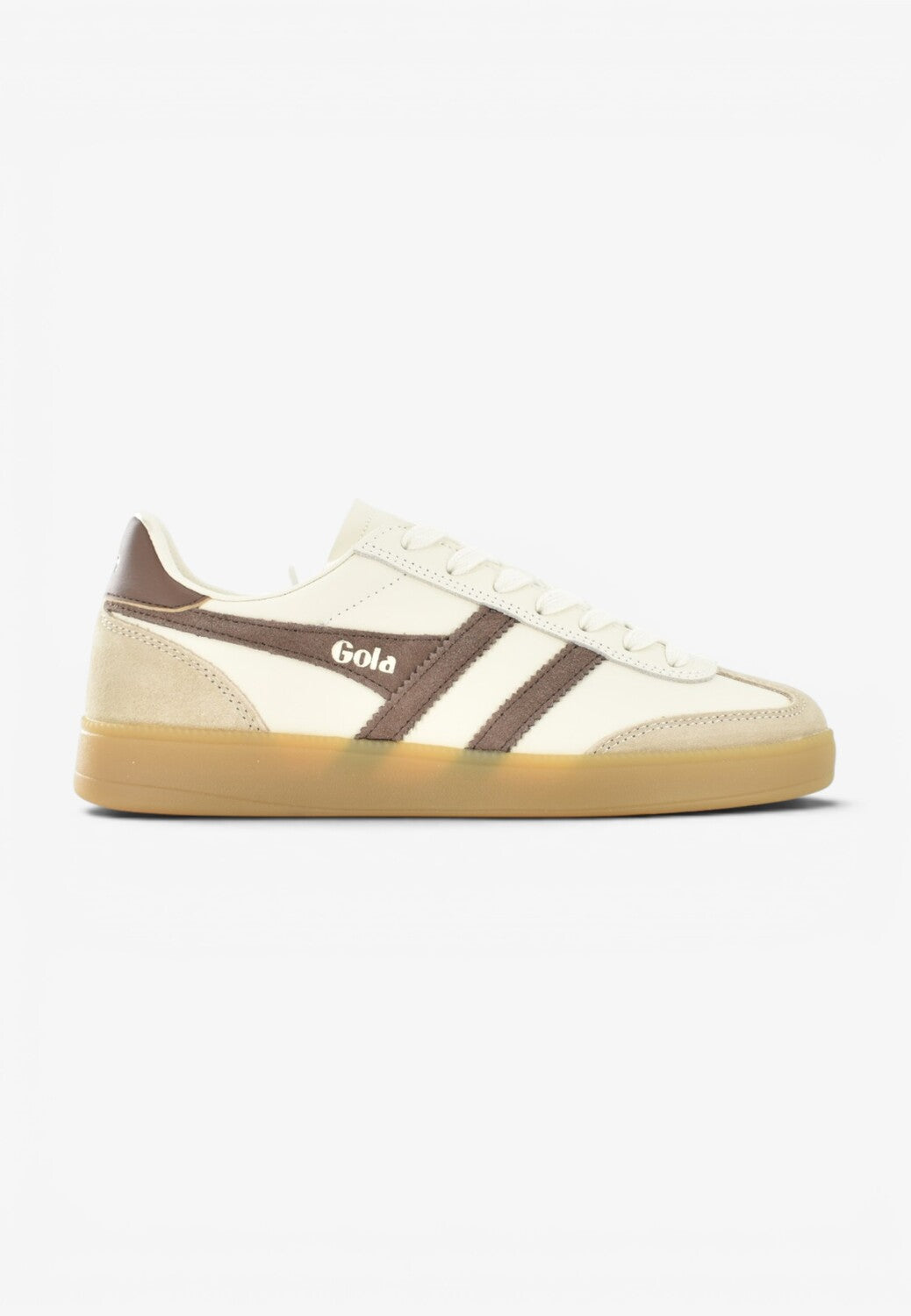 Heren veterschoenen-Beige combi kleur