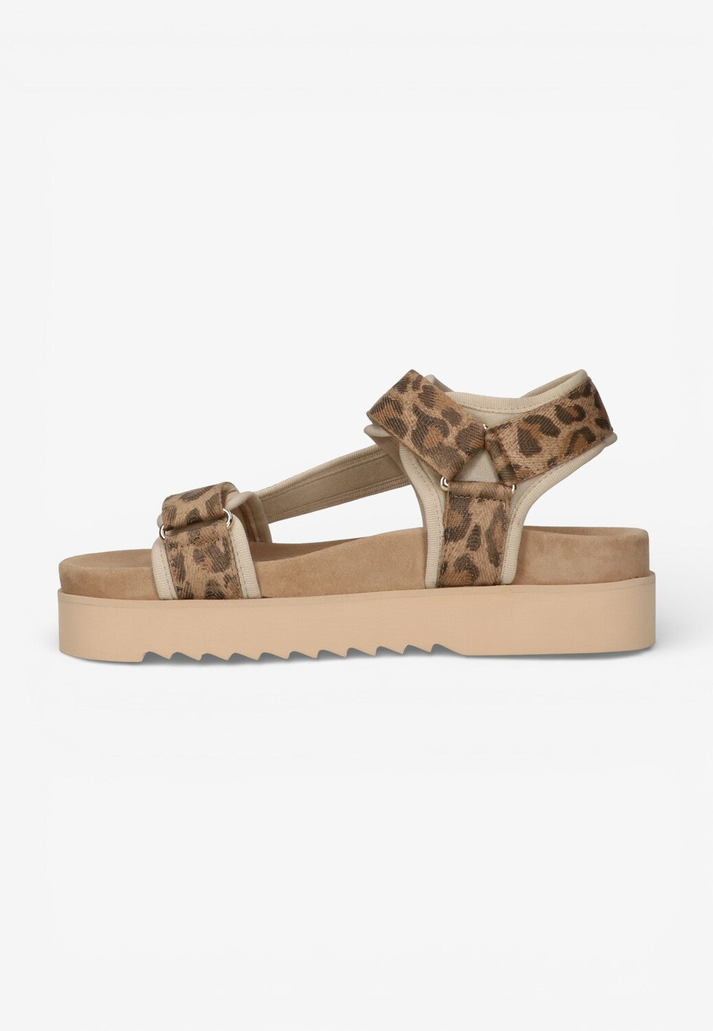 DAMES OPEN SCHOENEN-Bruin suède