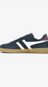 Heren veterschoenen-Blauw combi kleur