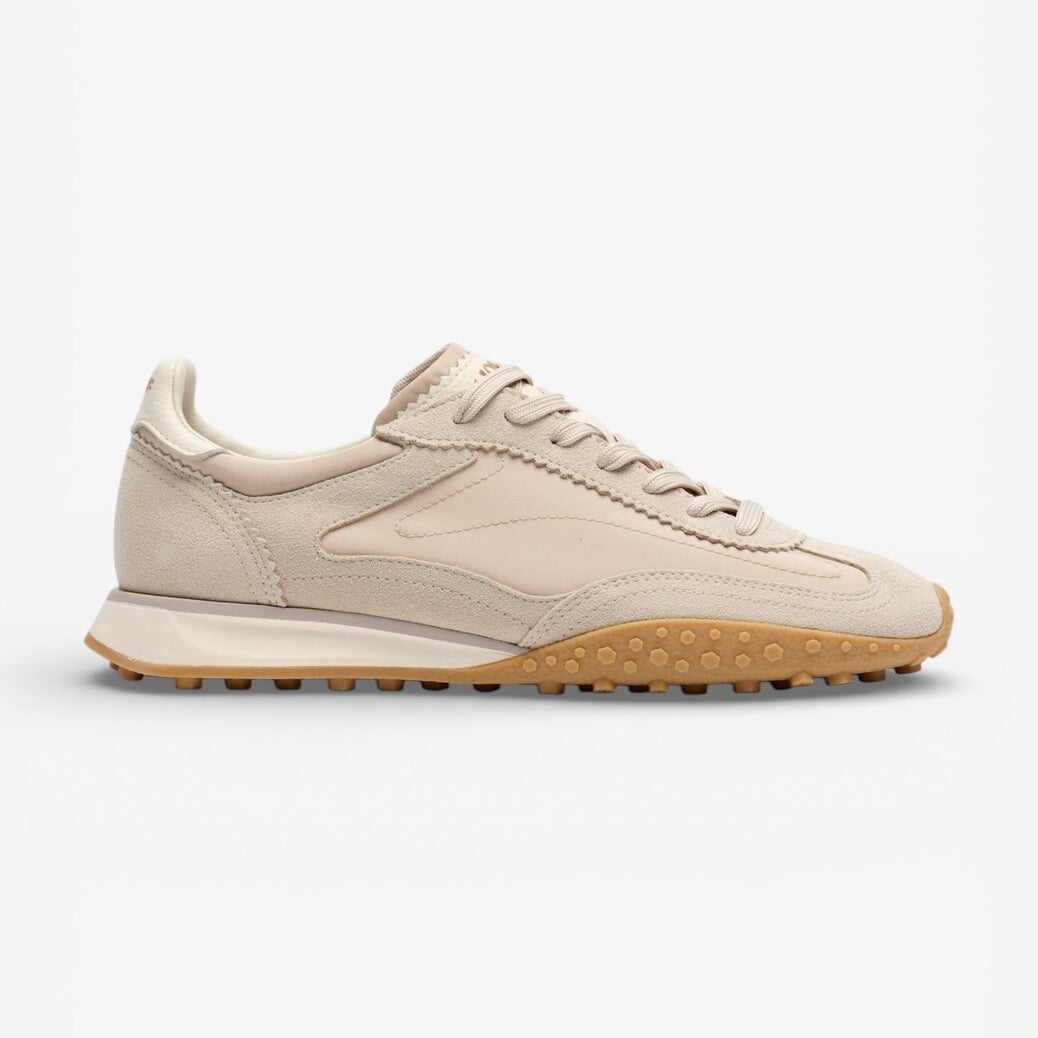 DAMES SPORTIEVE VETERSCHO-Beige suède/nubuck