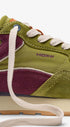 DAMES SPORTIEVE VETERSCHO-Groen suède/nubuck