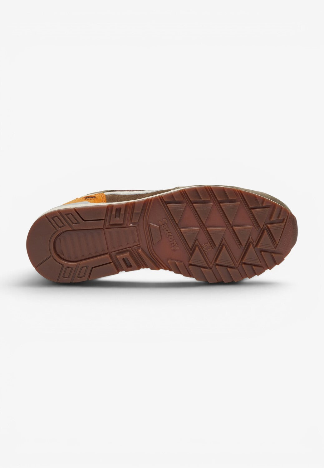Heren veterschoenen-Groen combi kleur