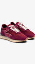 DAMES SPORTIEVE VETERSCHO-Rood suède/nubuck